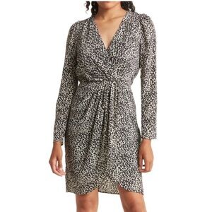 Lucy Paris Black and Tan Dress